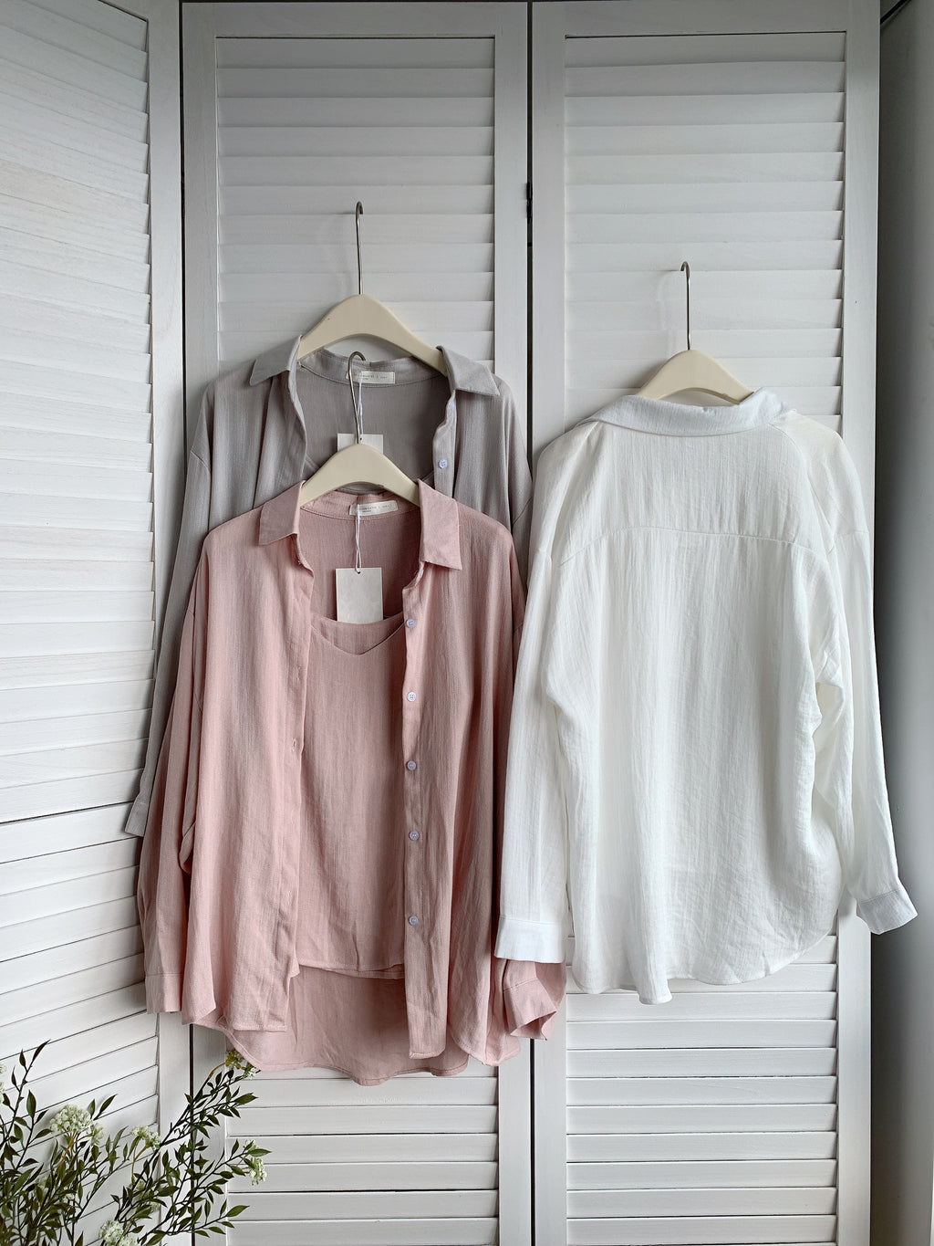 HELLO MILK TEE- 85459 長袖兩件套