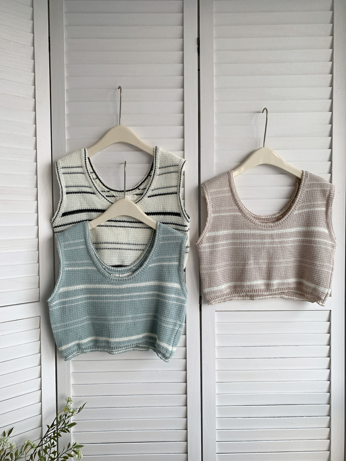 HELLO MILK TEE- 85468 百搭背心衫