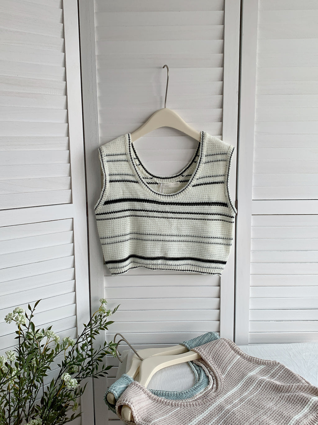 HELLO MILK TEE- 85468 百搭背心衫