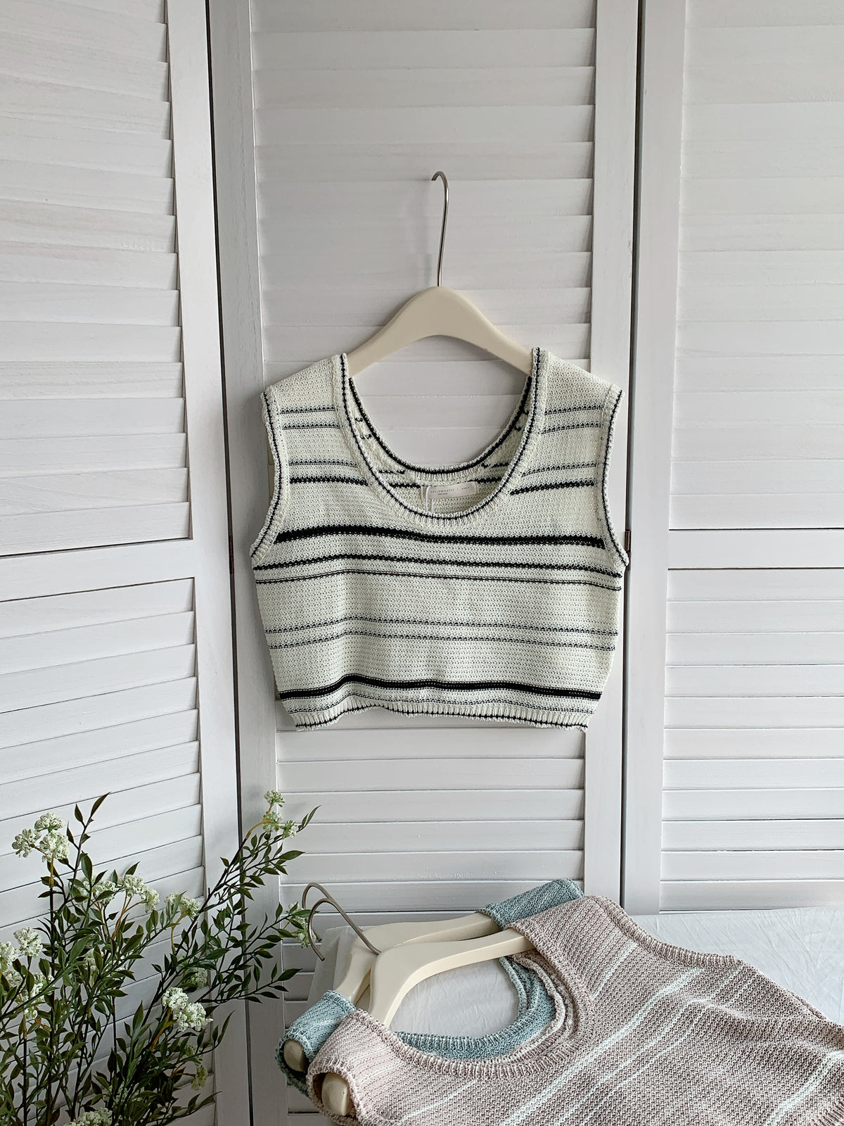 HELLO MILK TEE- 85468 百搭背心衫