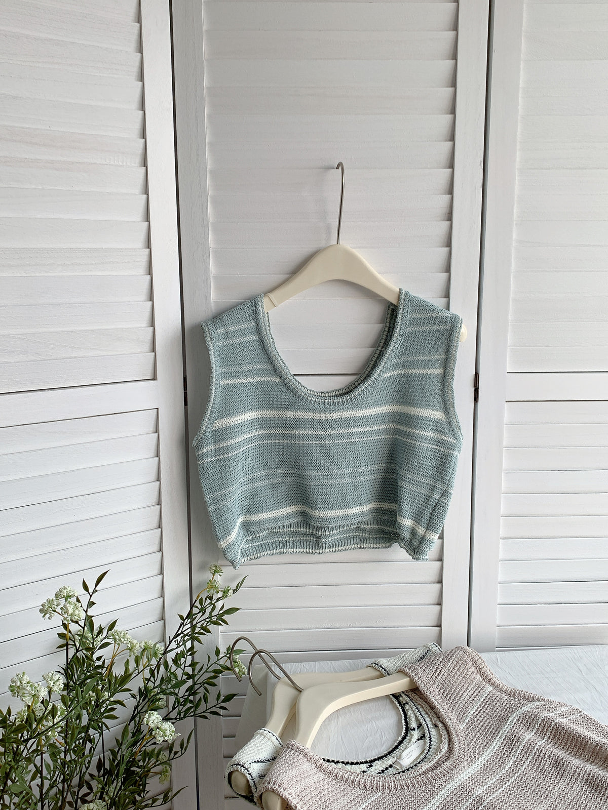 HELLO MILK TEE- 85468 百搭背心衫