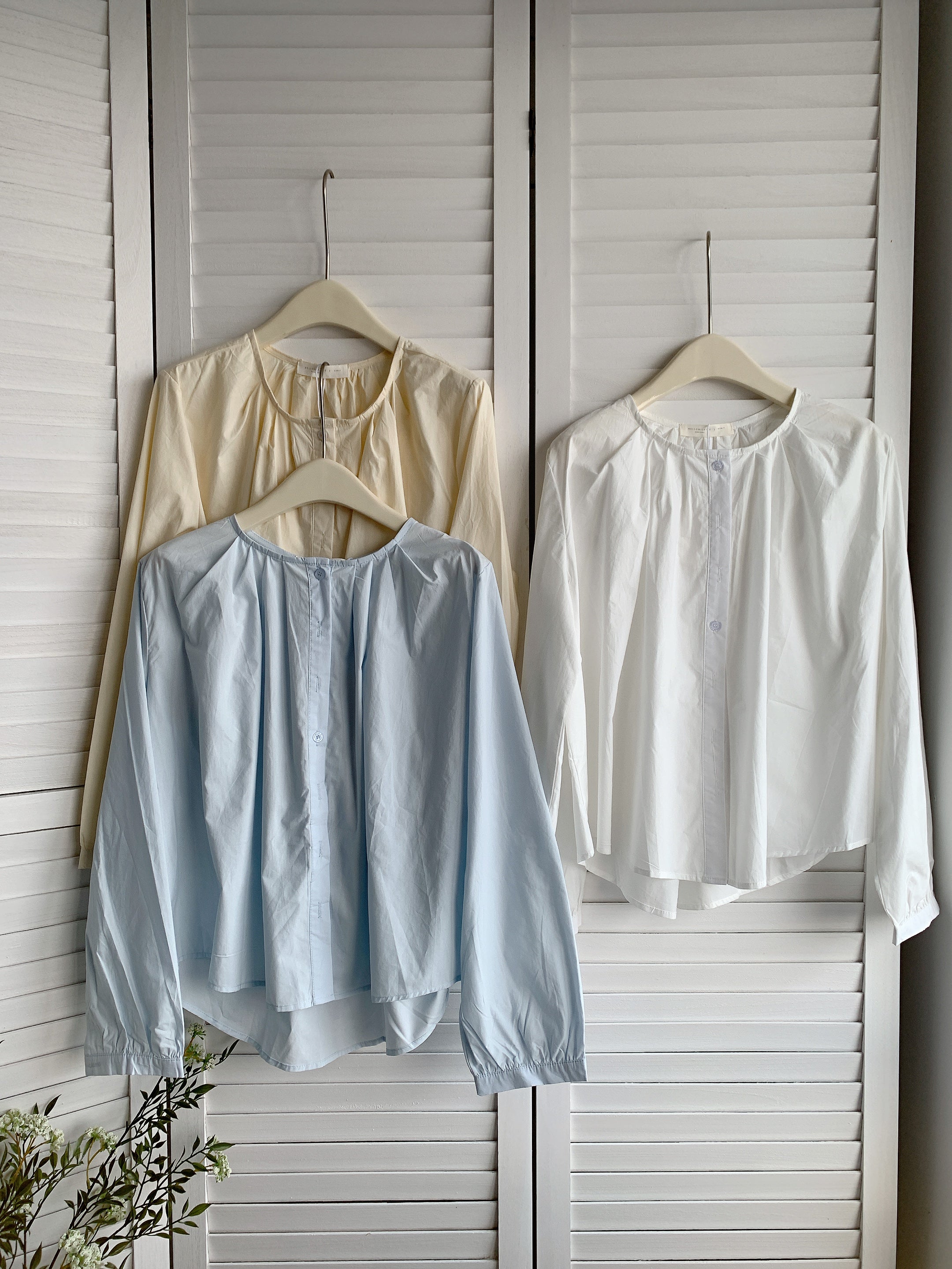 HELLO MILK TEE- 85428 圓領小衫