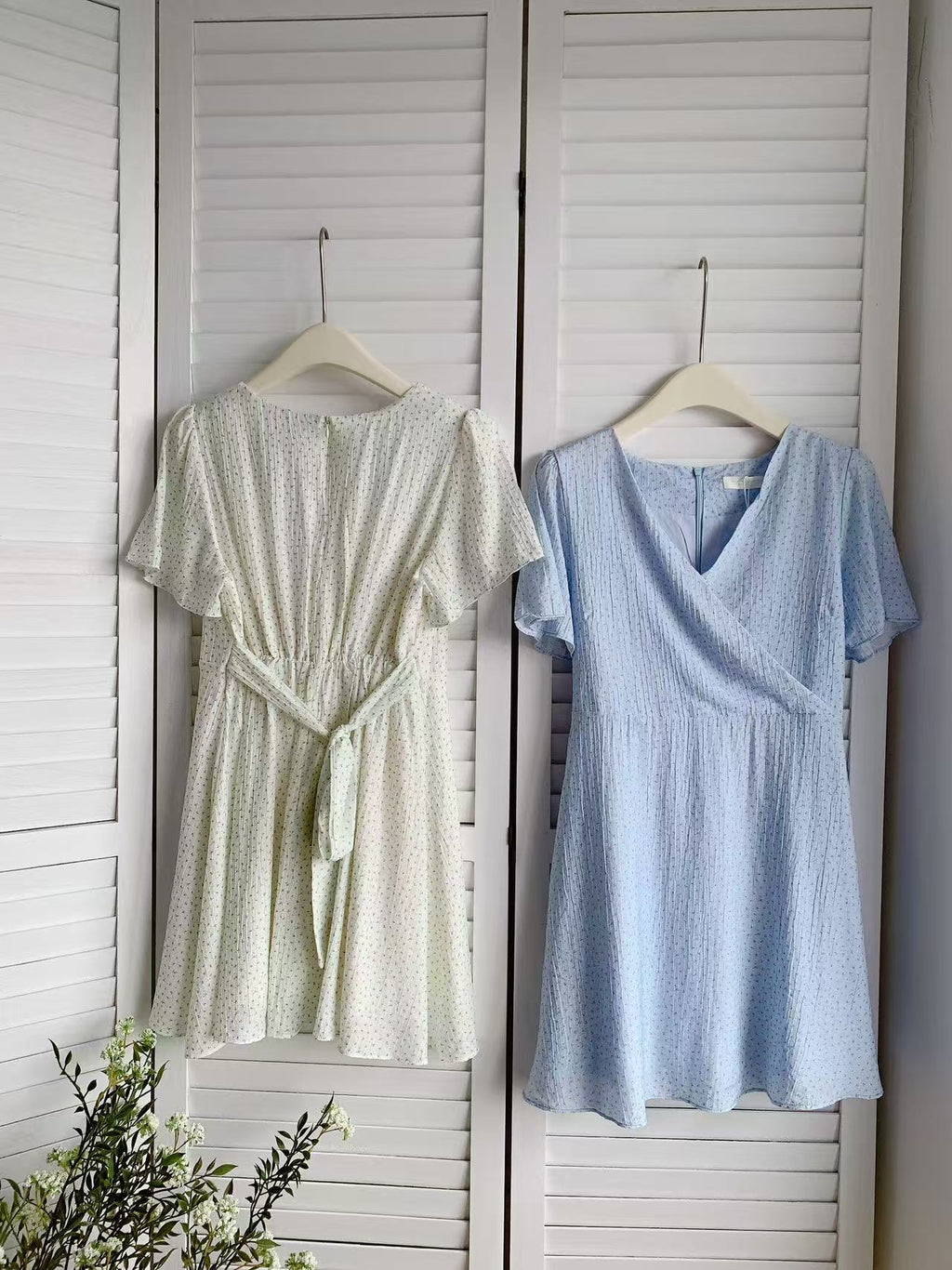 HELLO MILK TEE- 85457 質感連衣裙