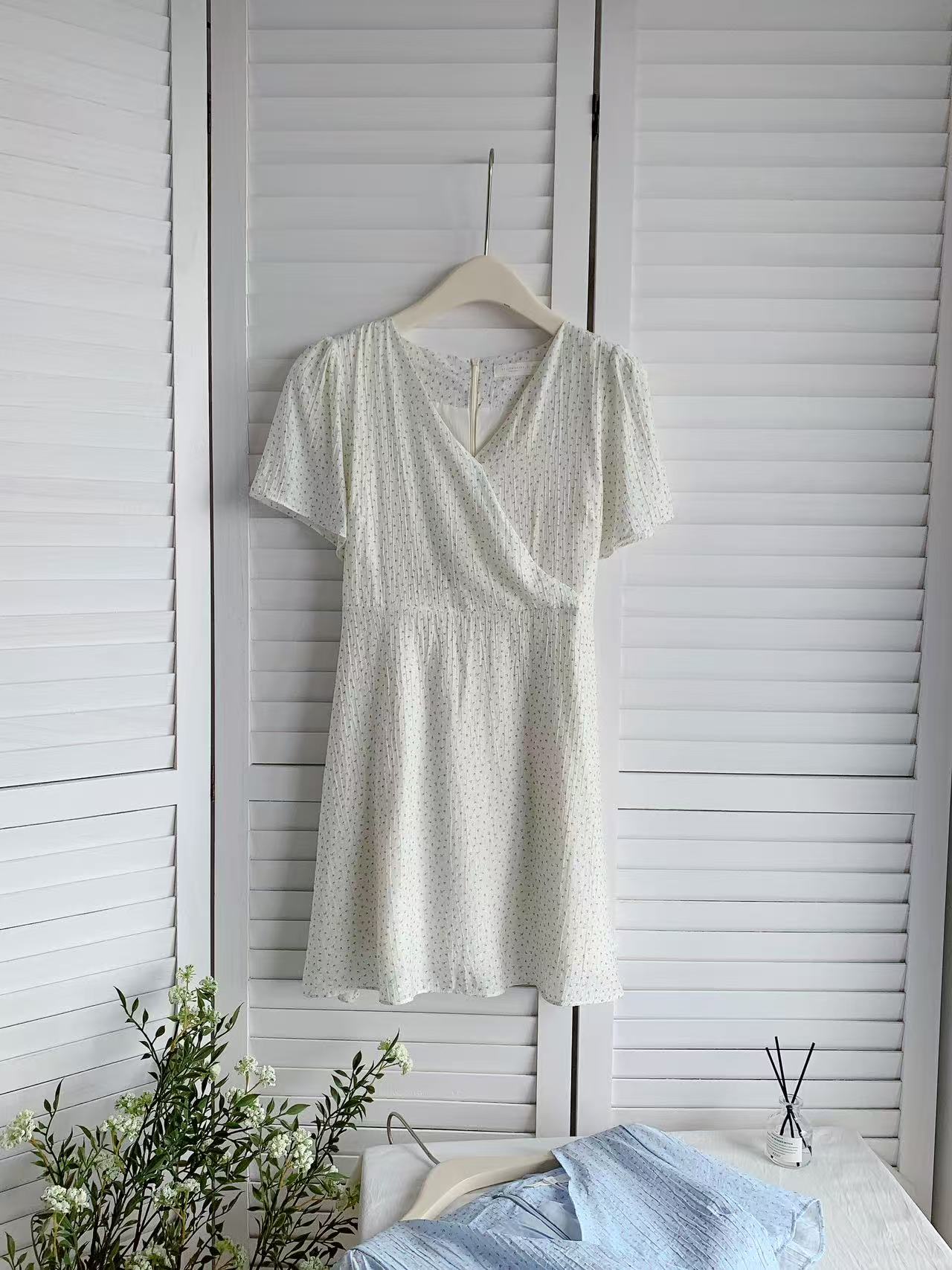 HELLO MILK TEE- 85457 質感連衣裙