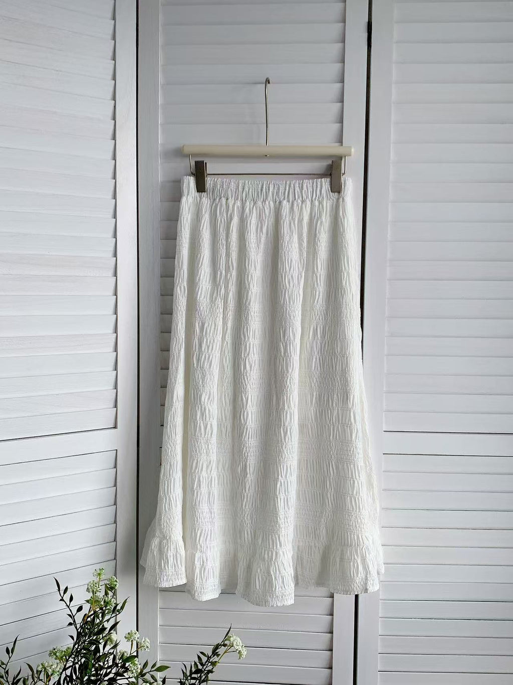 HELLO MILK TEE- 85363 韓系半裙