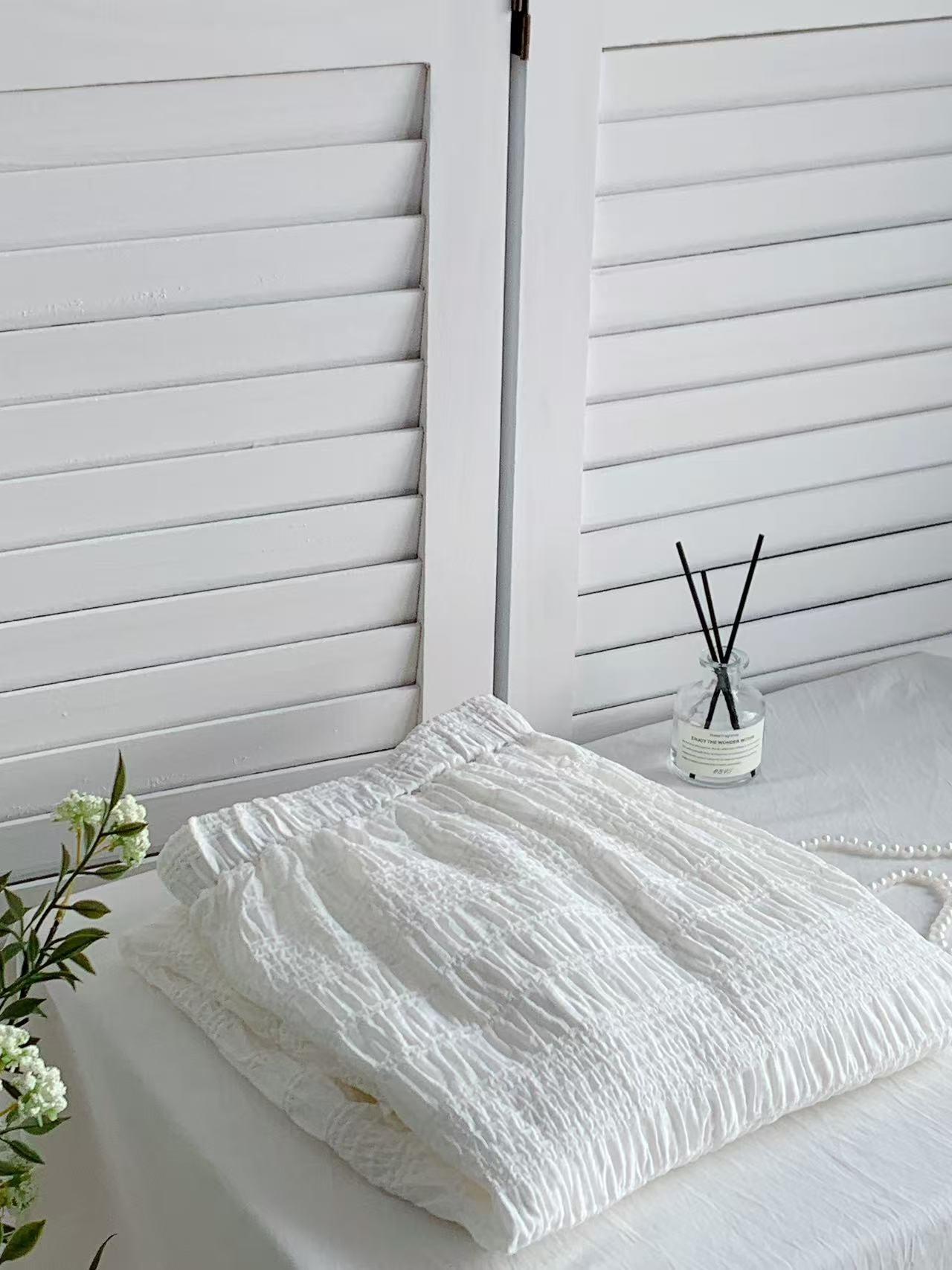 HELLO MILK TEE- 85363 韓系半裙