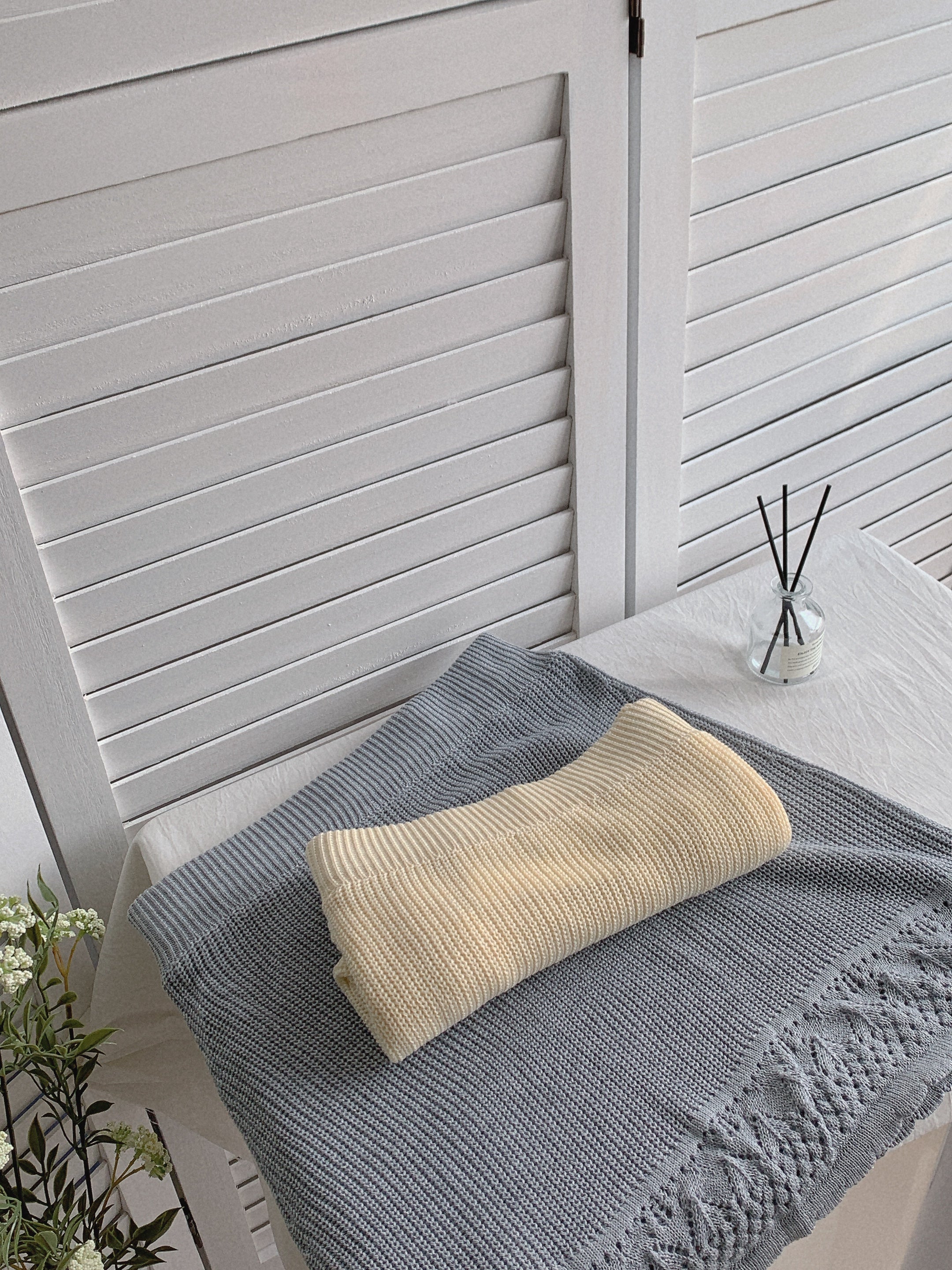 HELLO MILK TEE- 85463 針織半裙