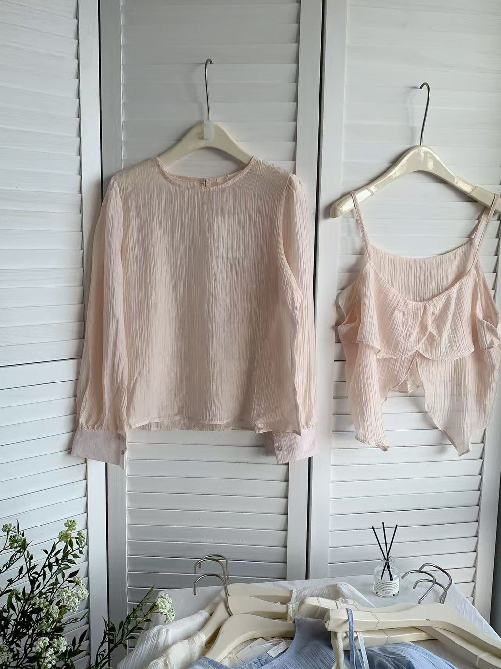 HELLO MILK TEE- 85397 氣質套裝