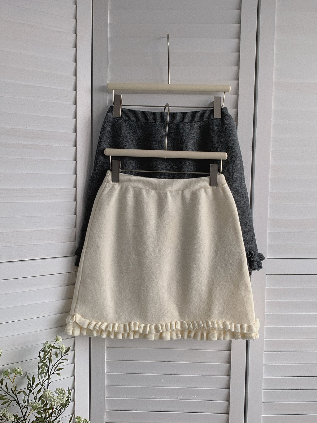 HELLO MILK TEE- 85490 花邊半裙