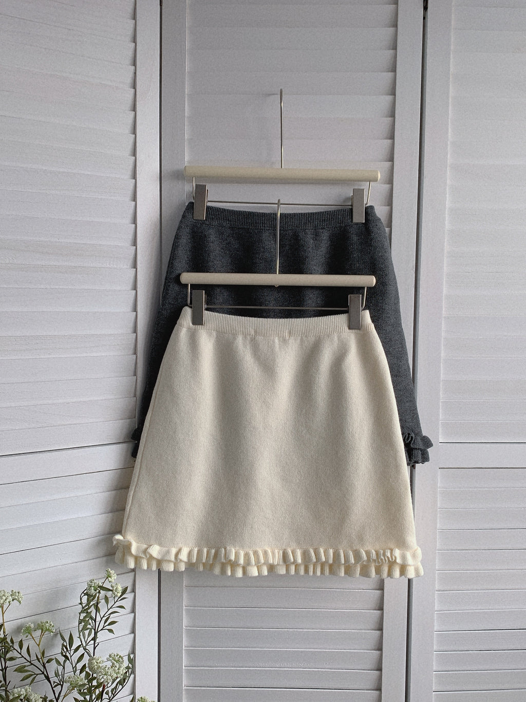 HELLO MILK TEE- 85490 花邊半裙