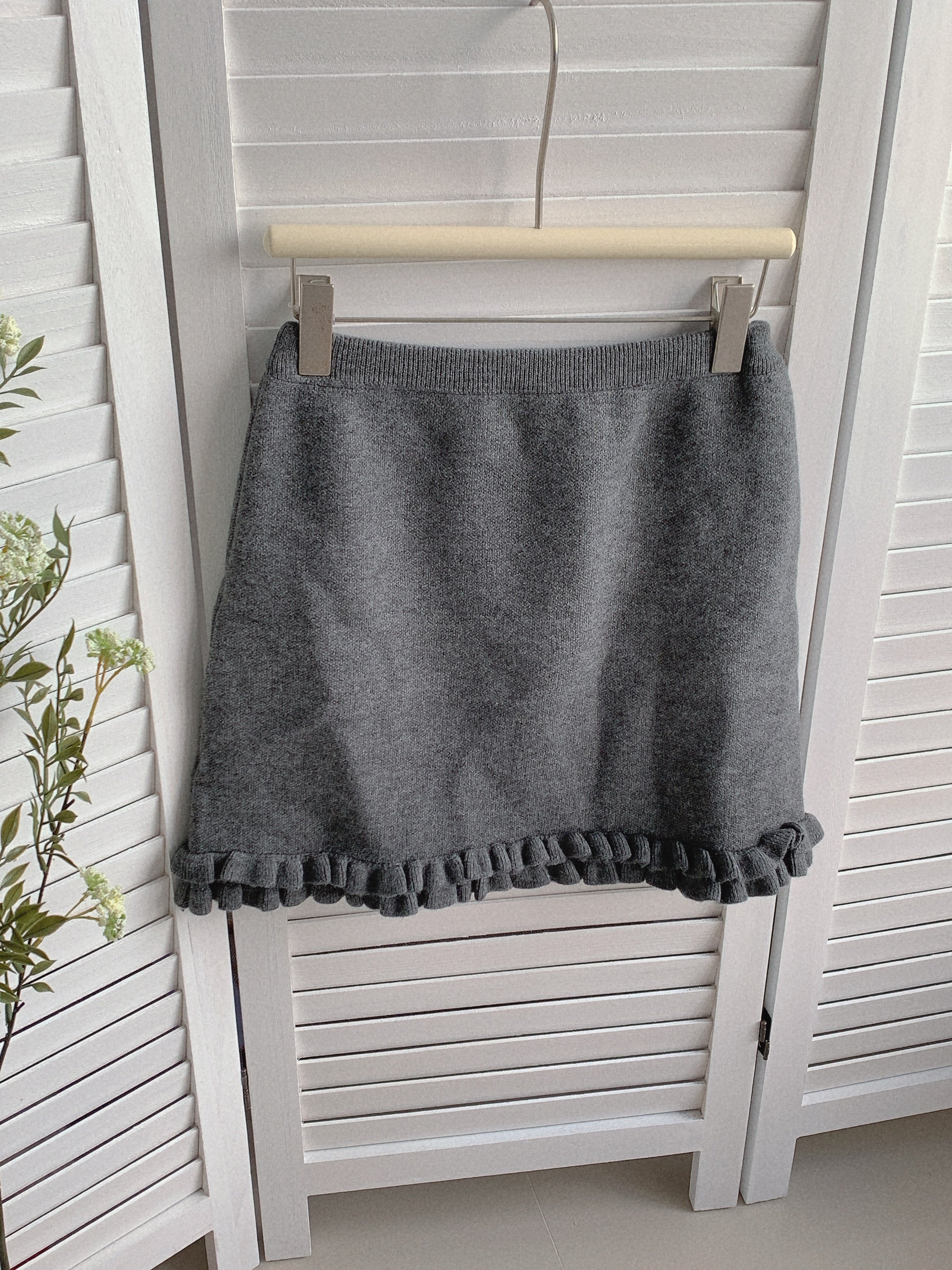 HELLO MILK TEE- 85490 花邊半裙