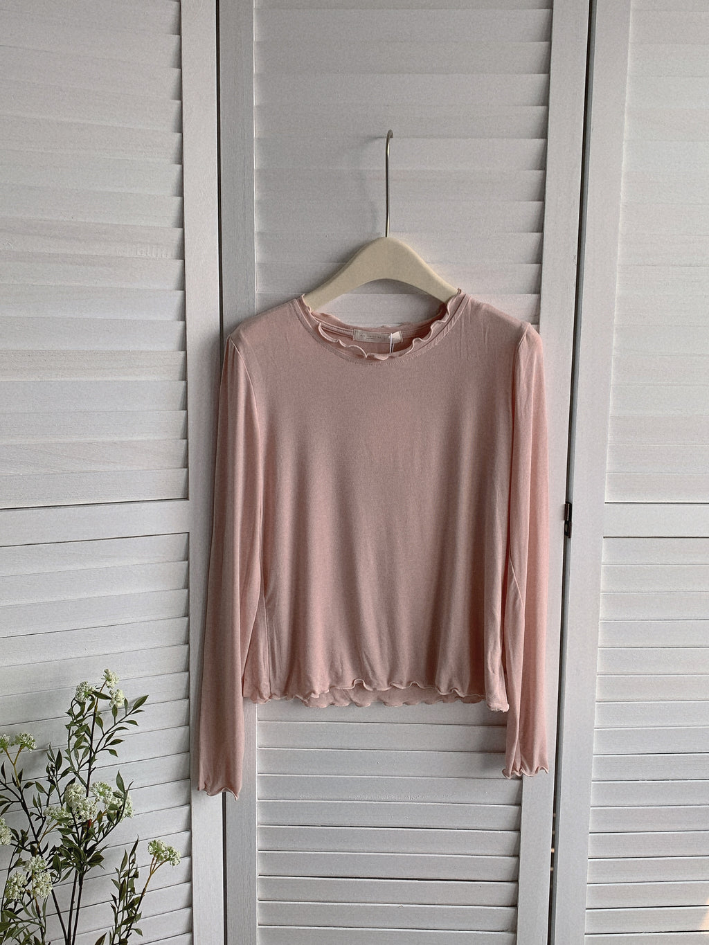 HELLO MILK TEE- 85515 簡約打底衫