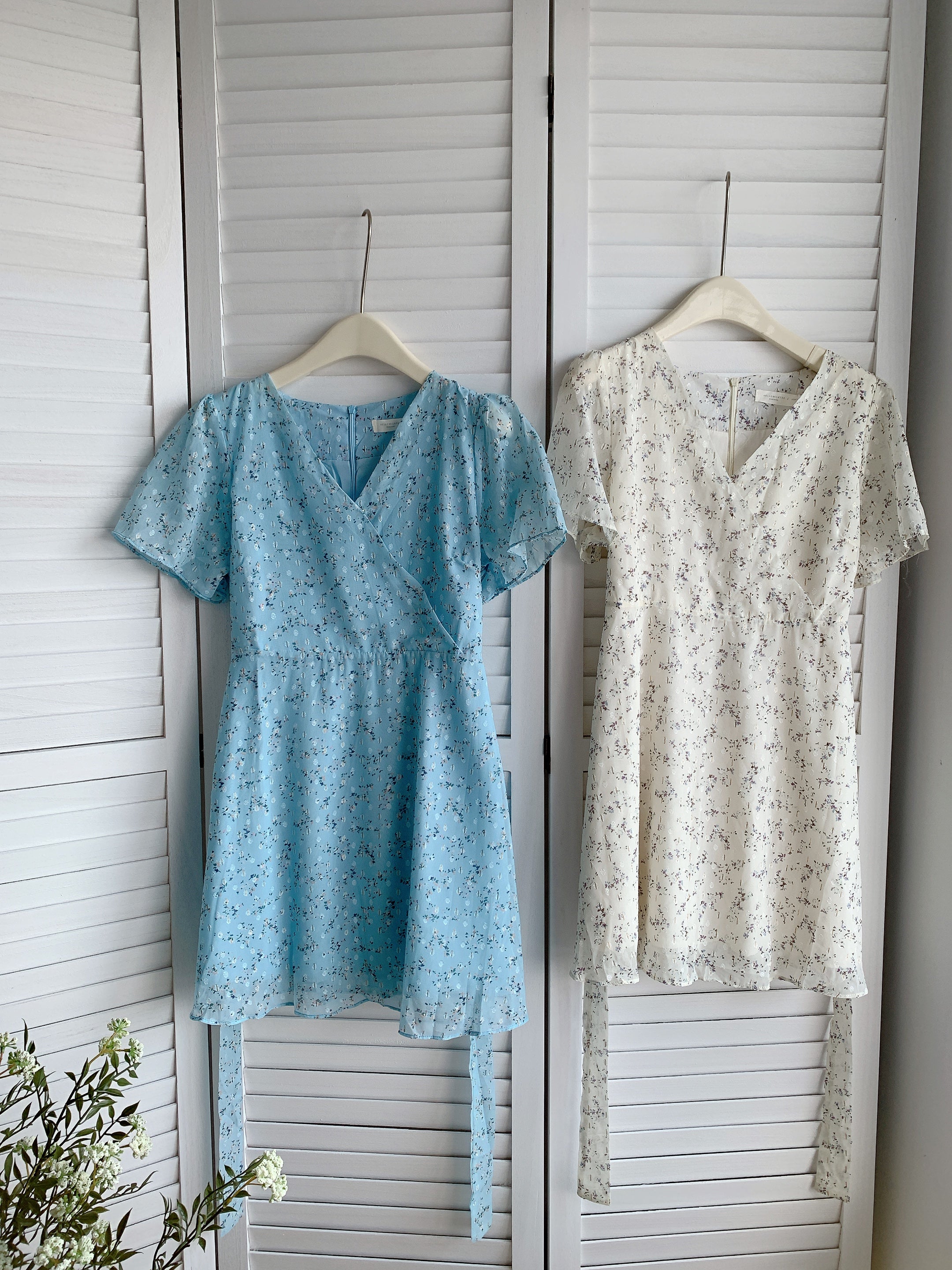 HELLO MILK TEE- 85456 碎花連衣裙