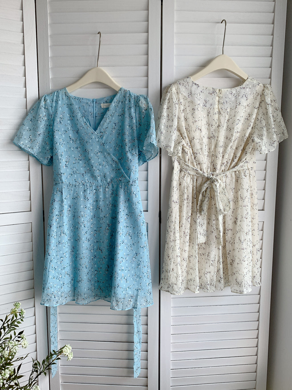 HELLO MILK TEE- 85456 碎花連衣裙