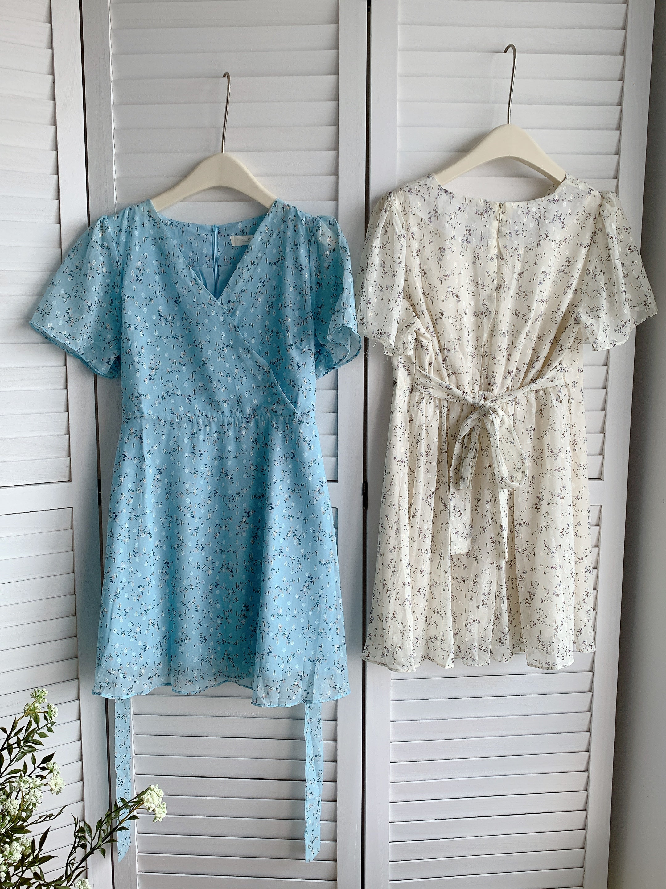 HELLO MILK TEE- 85456 碎花連衣裙