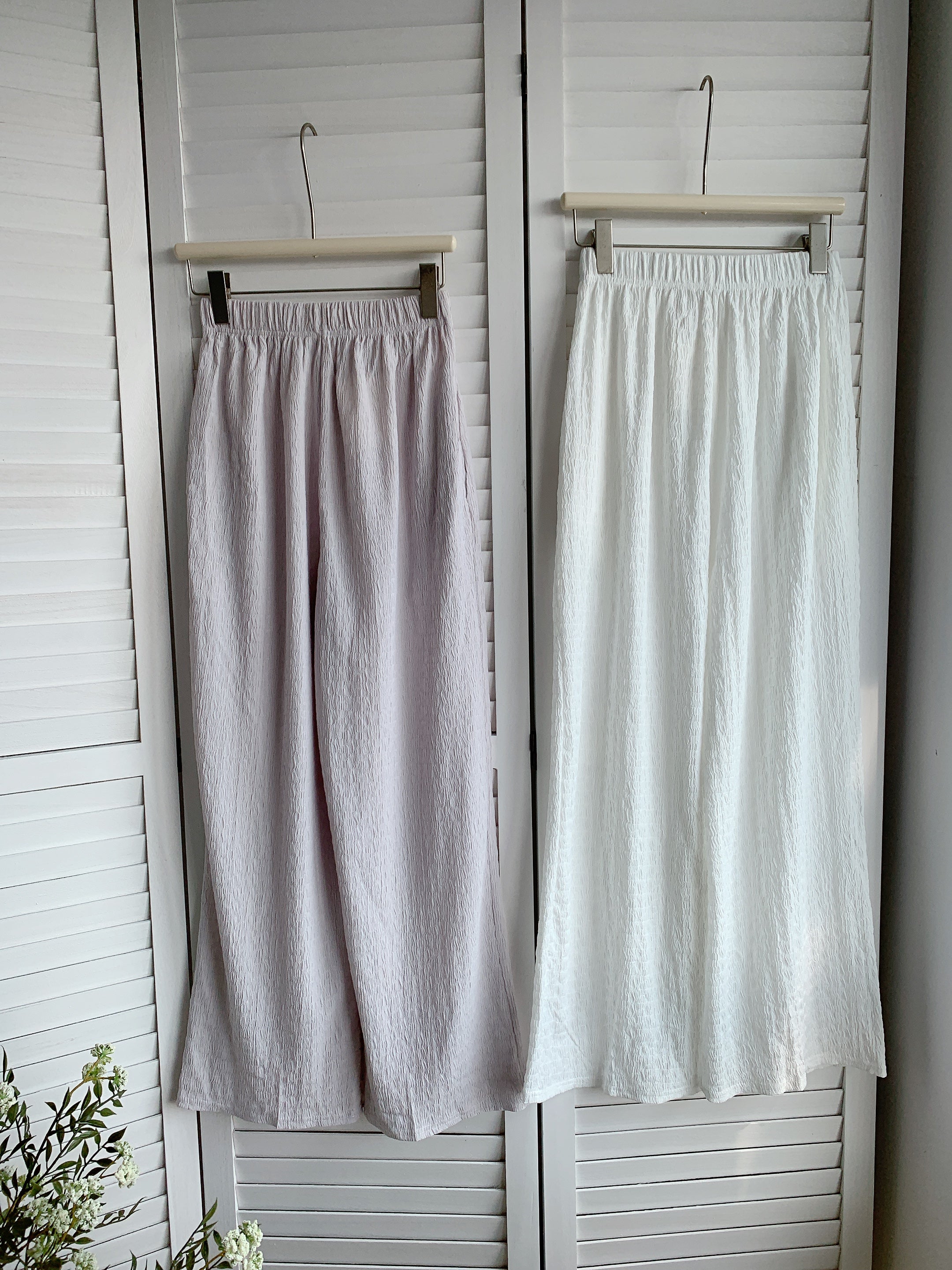 HELLO MILK TEE- 85439  休閑長褲