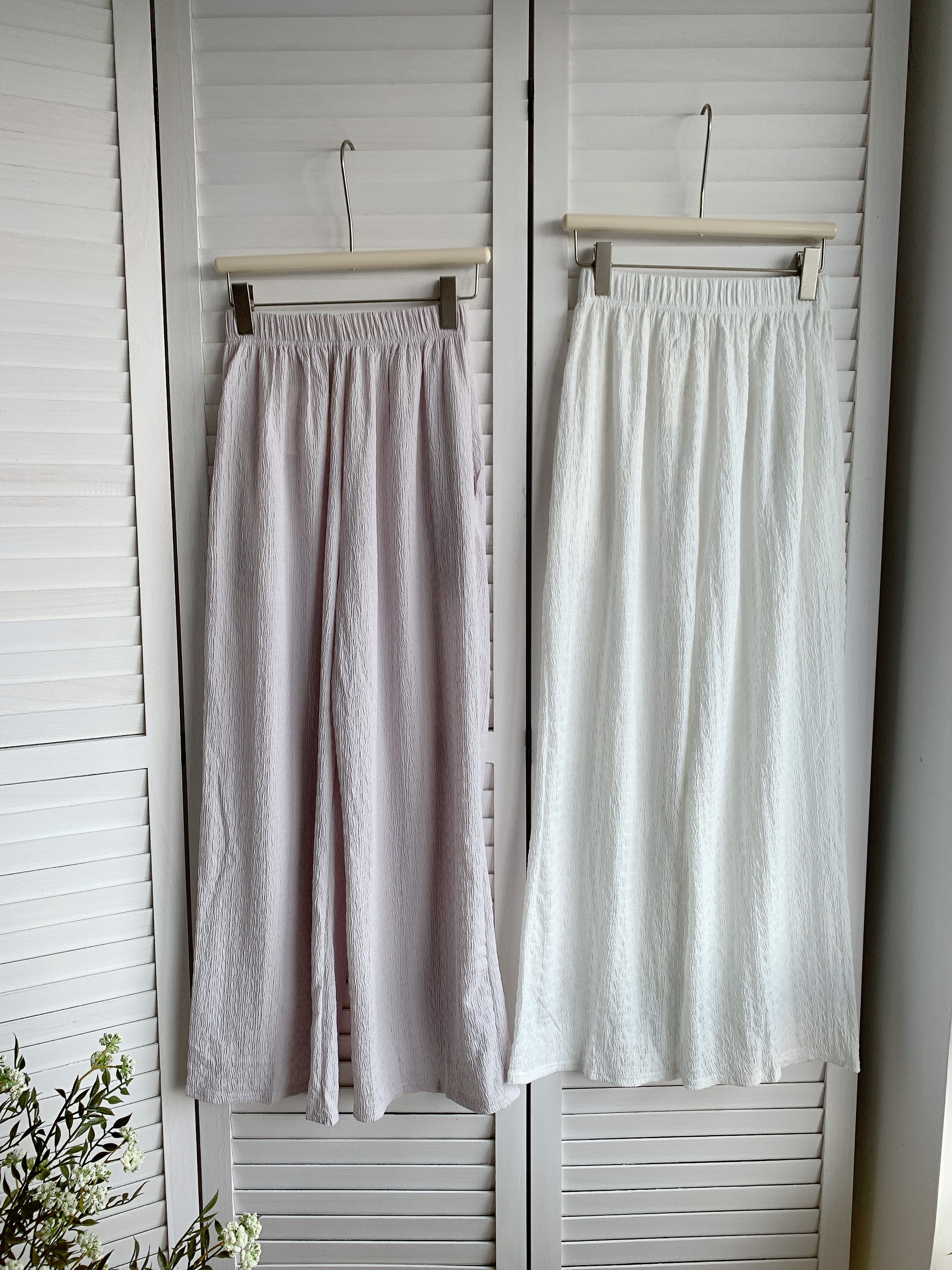 HELLO MILK TEE- 85439  休閑長褲