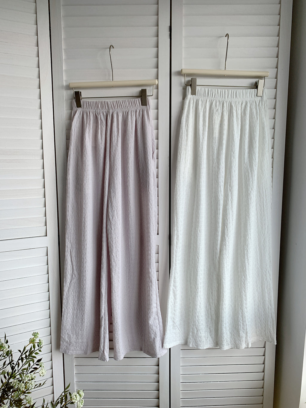 HELLO MILK TEE- 85439  休閑長褲