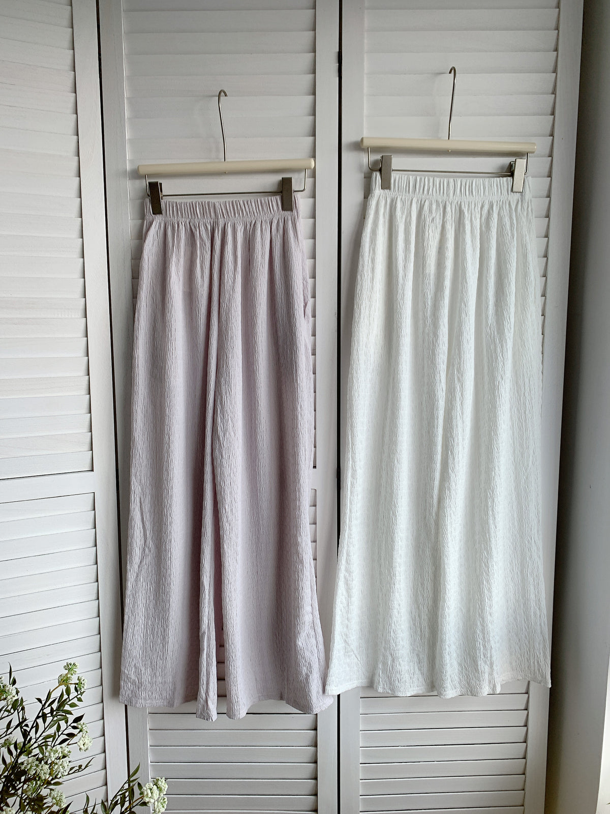 HELLO MILK TEE- 85439  休閑長褲