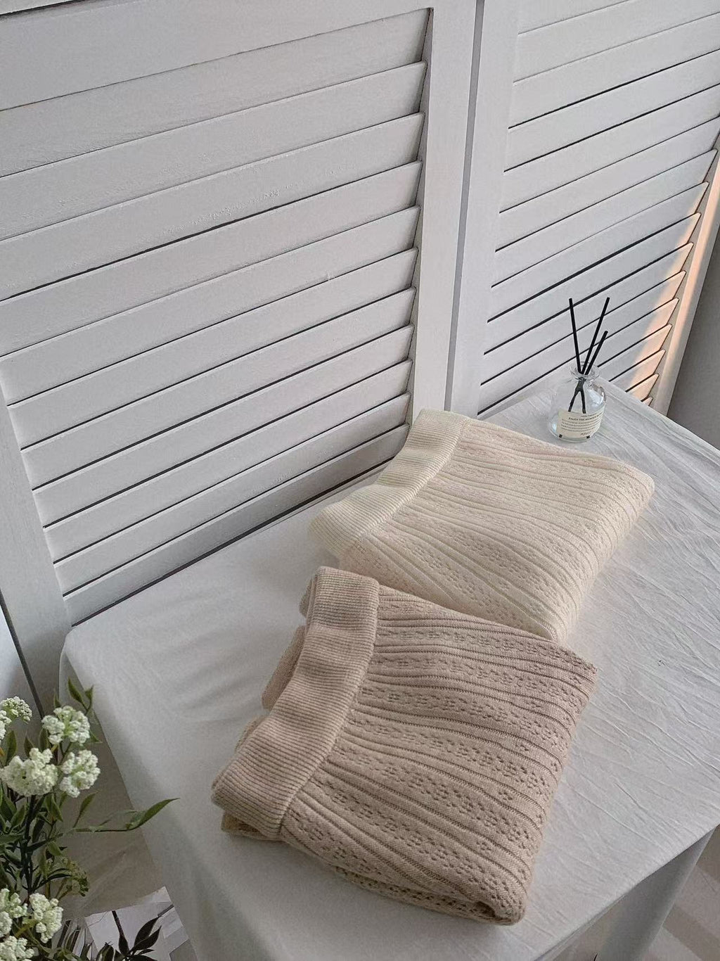 HELLO MILK TEE- 85489 針織半裙