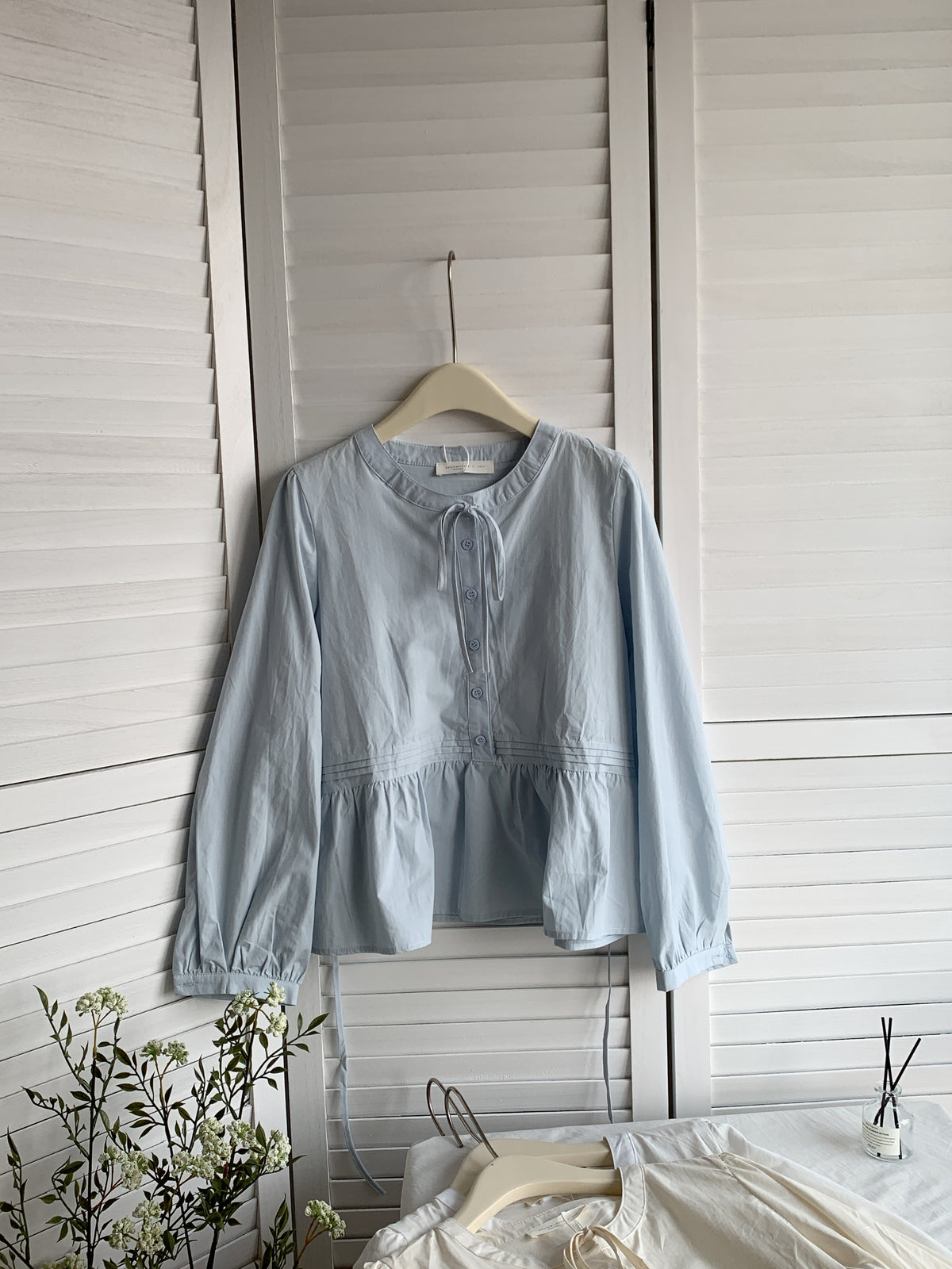 HELLO MILK TEE- 85458 韓系小衫