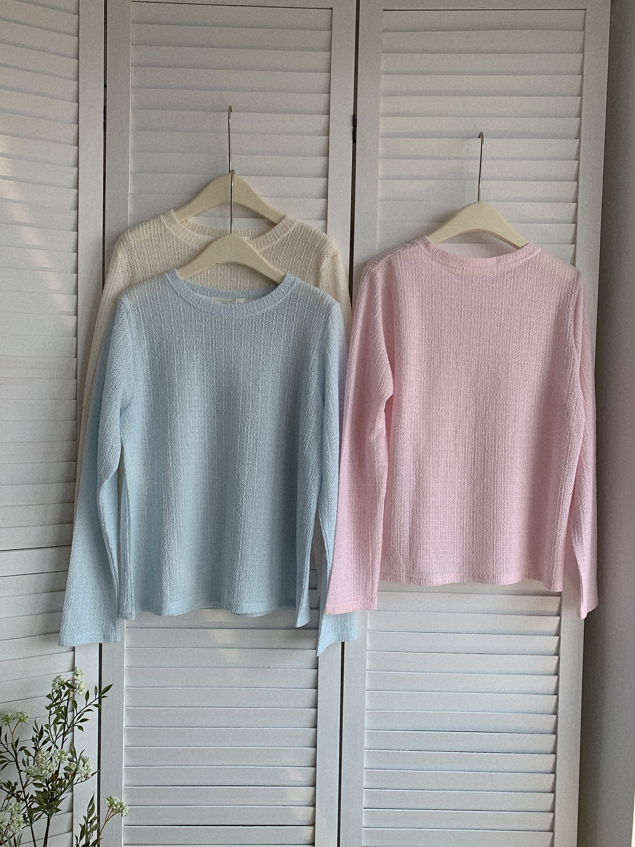 HELLO MILK TEE- 85475 圓領小衫