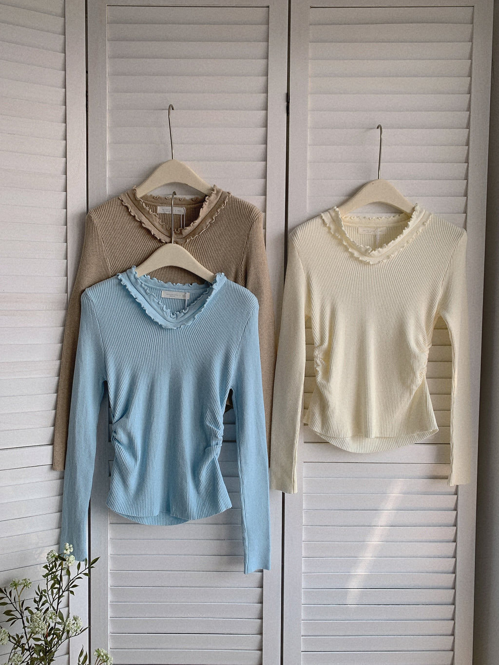 HELLO MILK TEE- 85501 韓系小衫