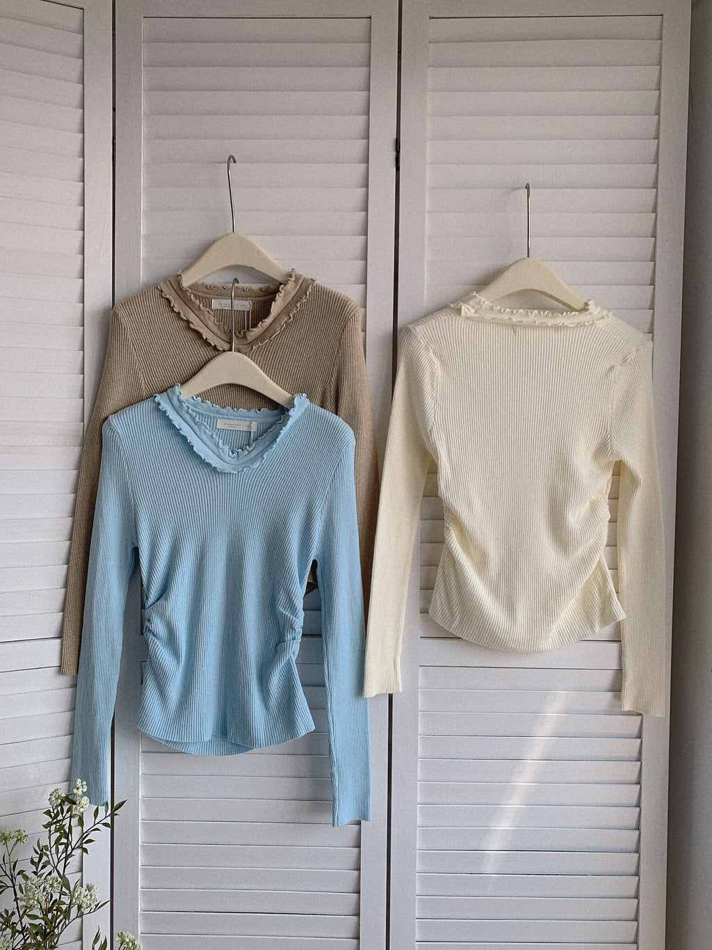 HELLO MILK TEE- 85501 韓系小衫