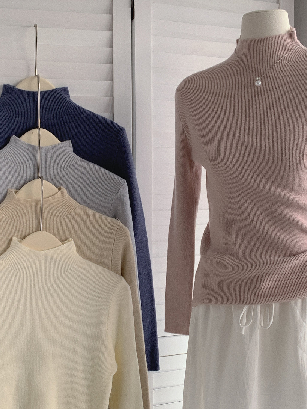 HELLO MILK TEE- 85528  中領打底