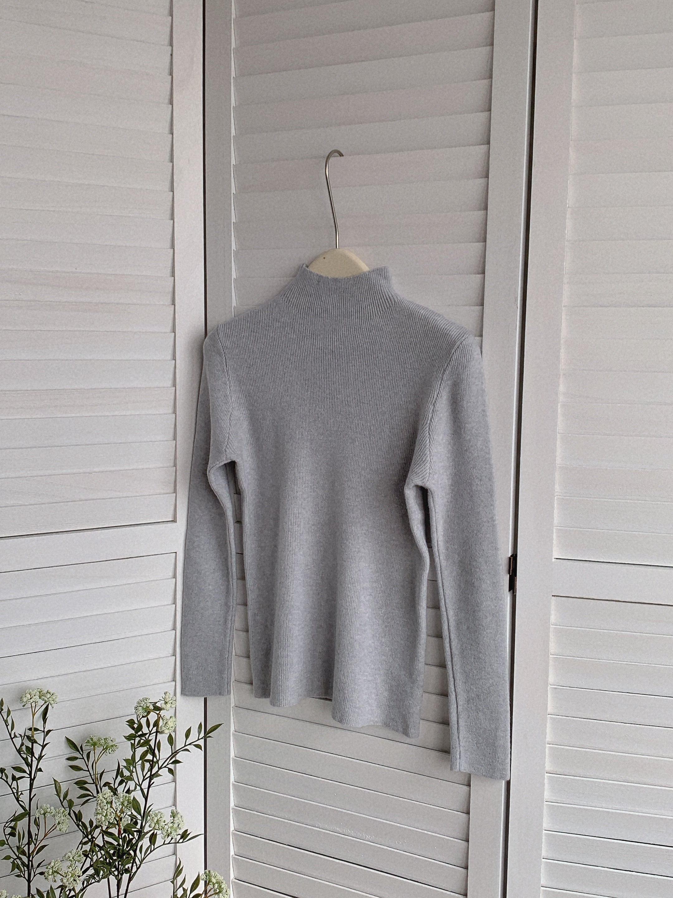 HELLO MILK TEE- 85528  中領打底