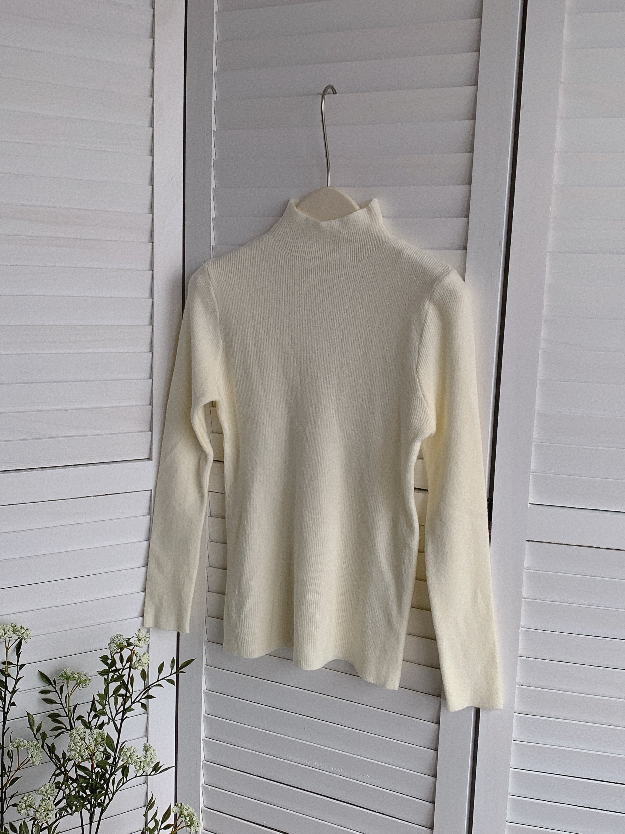 HELLO MILK TEE- 85528  中領打底