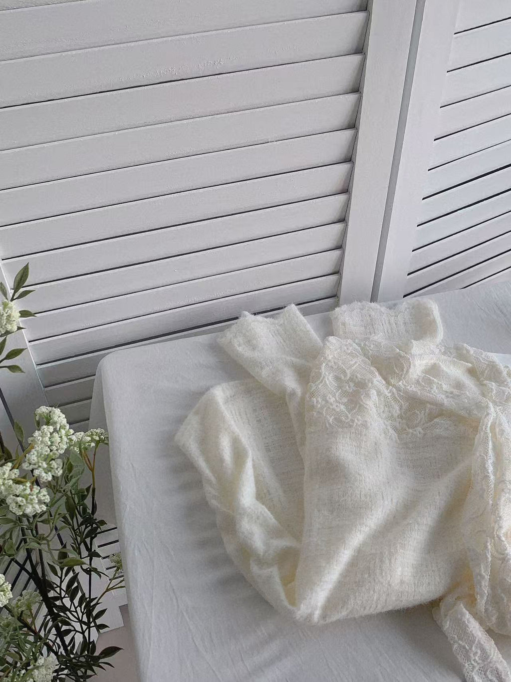 HELLO MILK TEE- 85533 蕾絲上衣