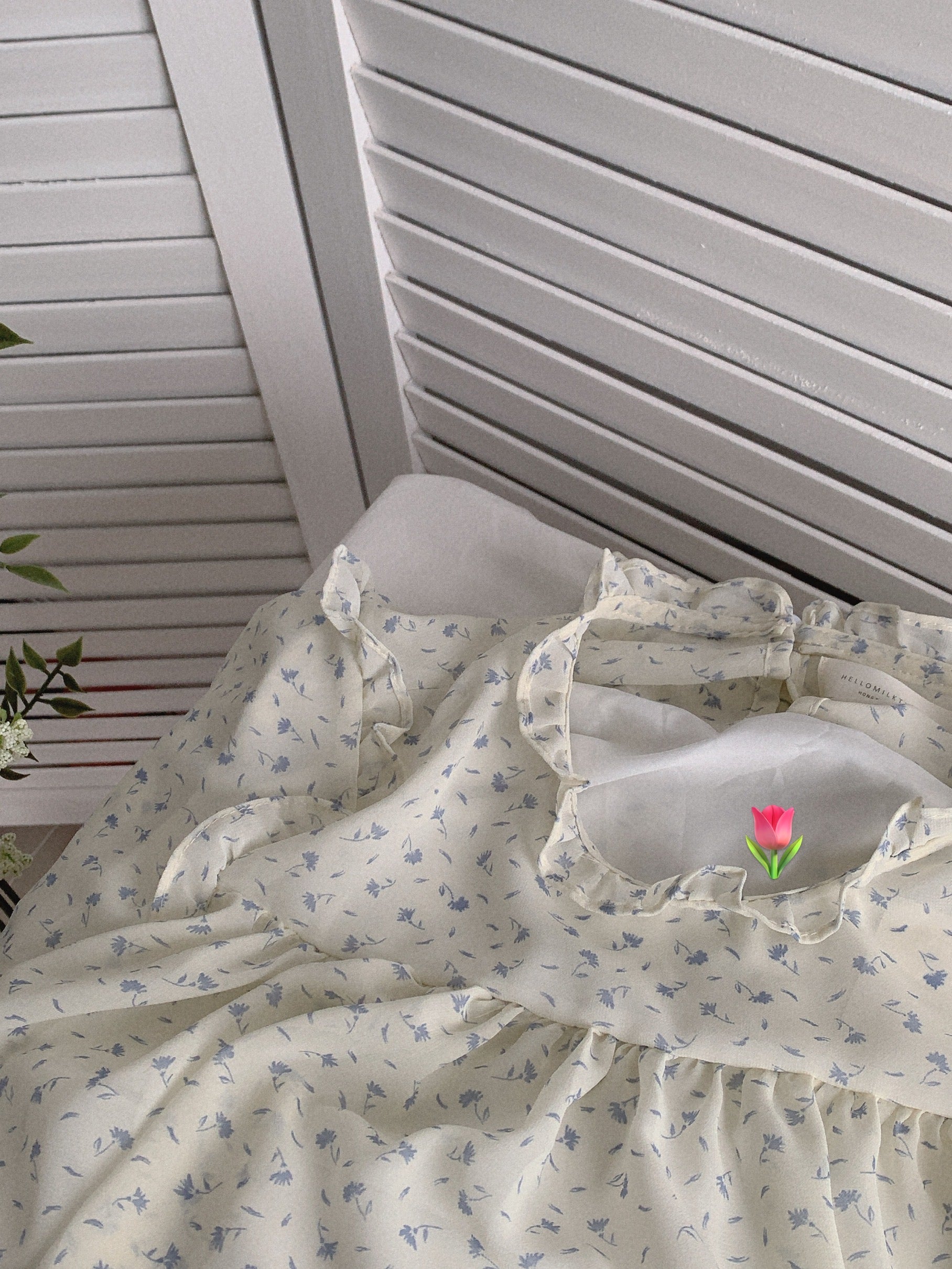 HELLO MILK TEE- 85570 氣質連衣裙