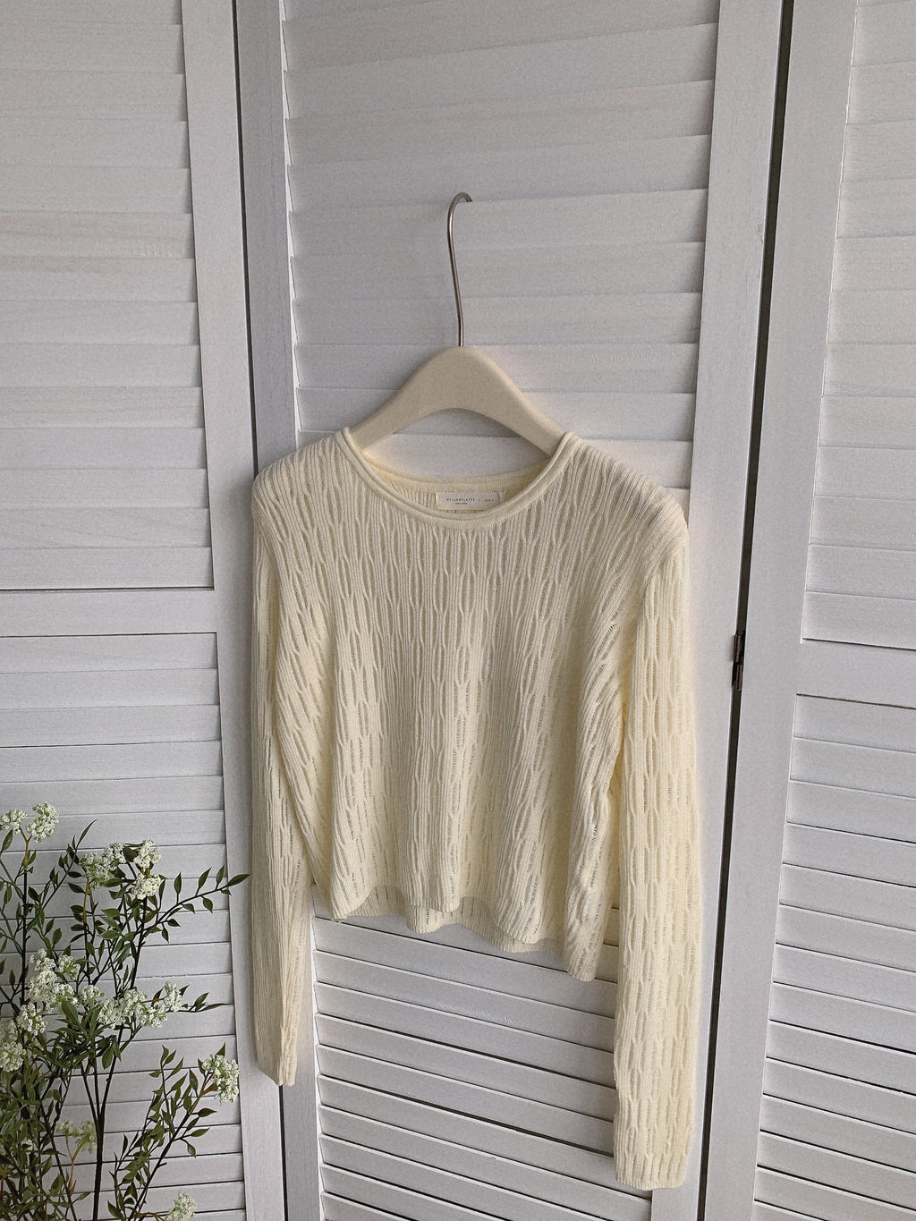 HELLO MILK TEE- 85487 圓領針織衫