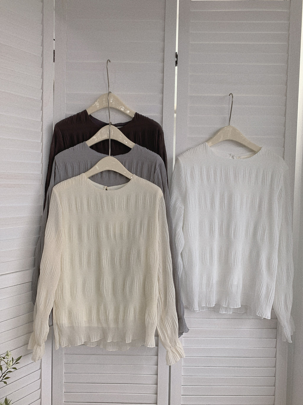 HELLO MILK TEE- 85508 氣質小衫