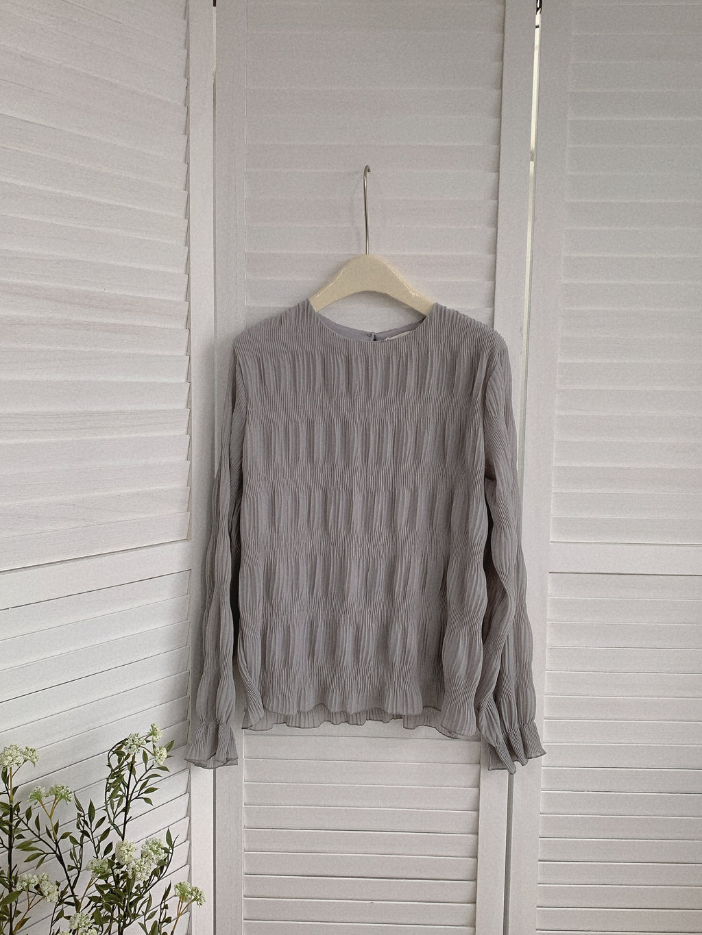 HELLO MILK TEE- 85508 氣質小衫