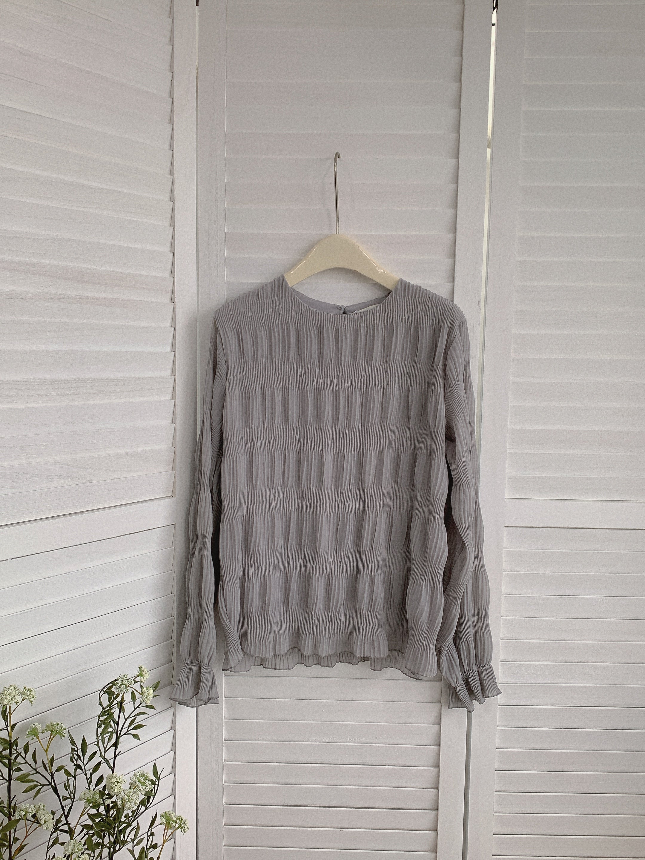 HELLO MILK TEE- 85508 氣質小衫