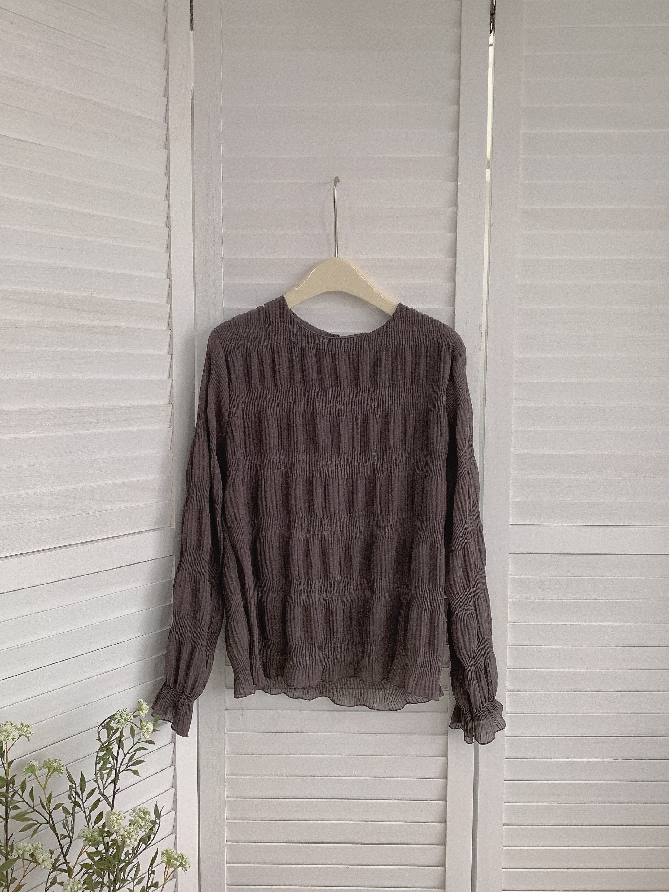 HELLO MILK TEE- 85508 氣質小衫