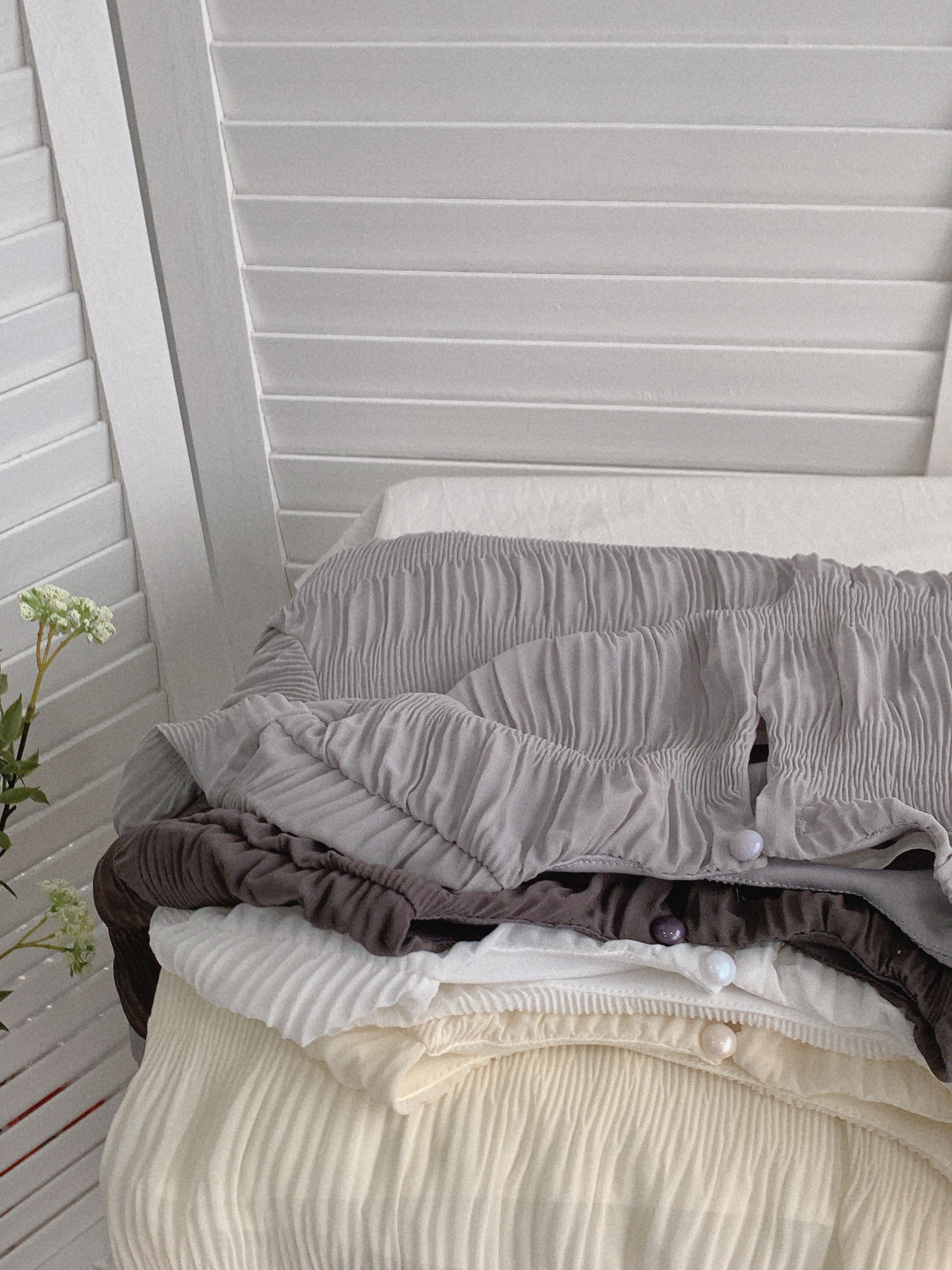 HELLO MILK TEE- 85508 氣質小衫