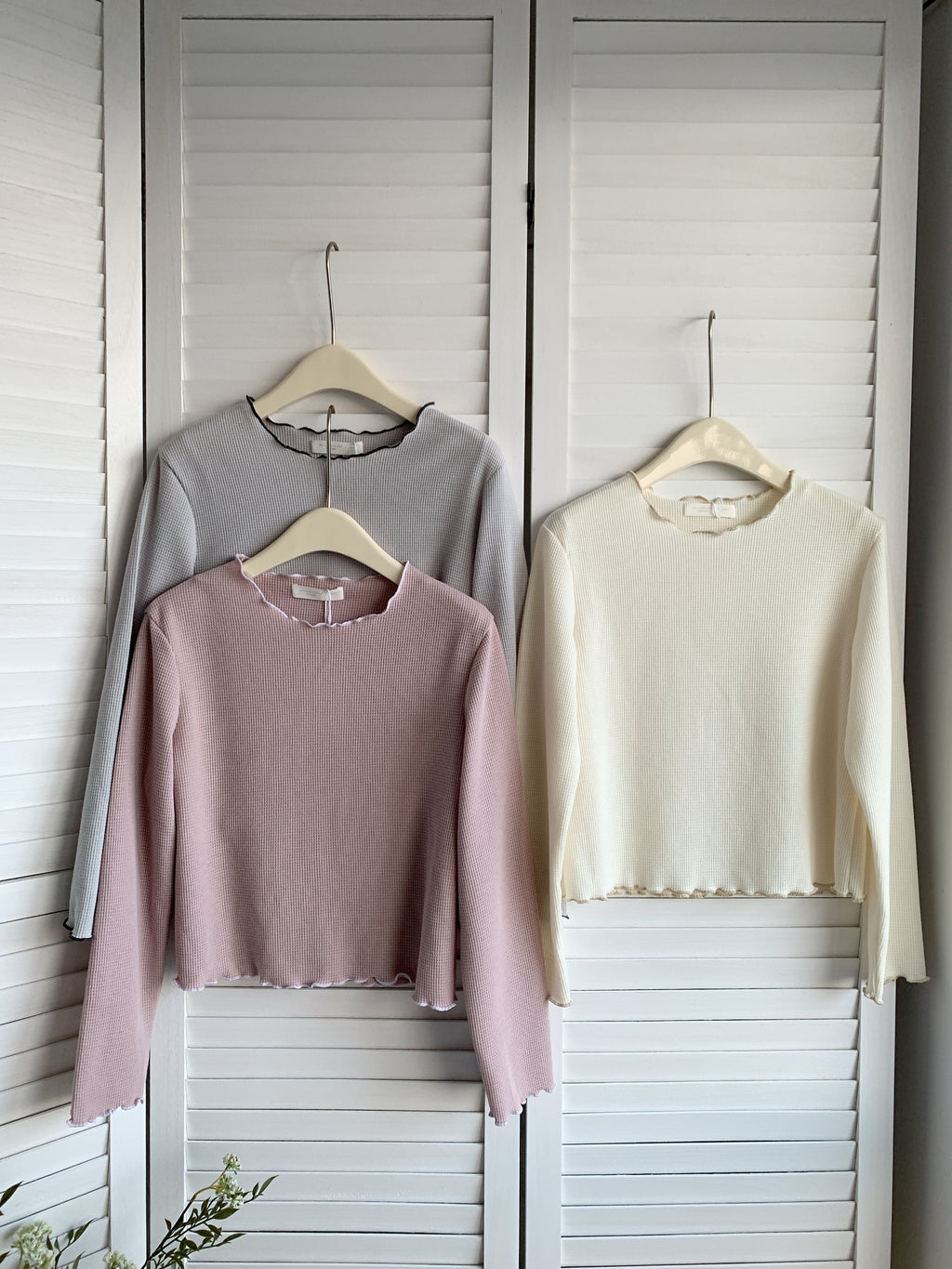 HELLO MILK TEE- 85485 簡約小衫