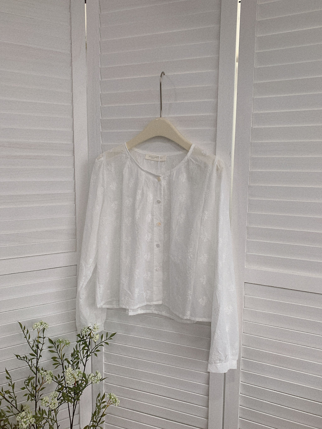 HELLO MILK TEE- 85506 圓領韓系衫