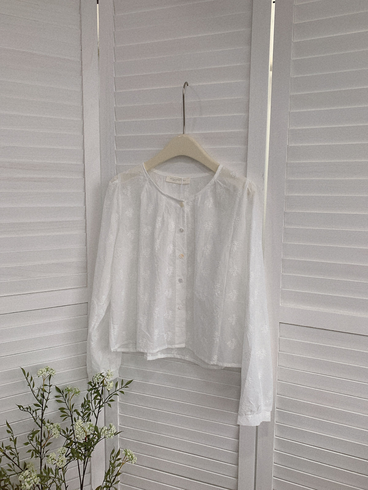 HELLO MILK TEE- 85506 圓領韓系衫