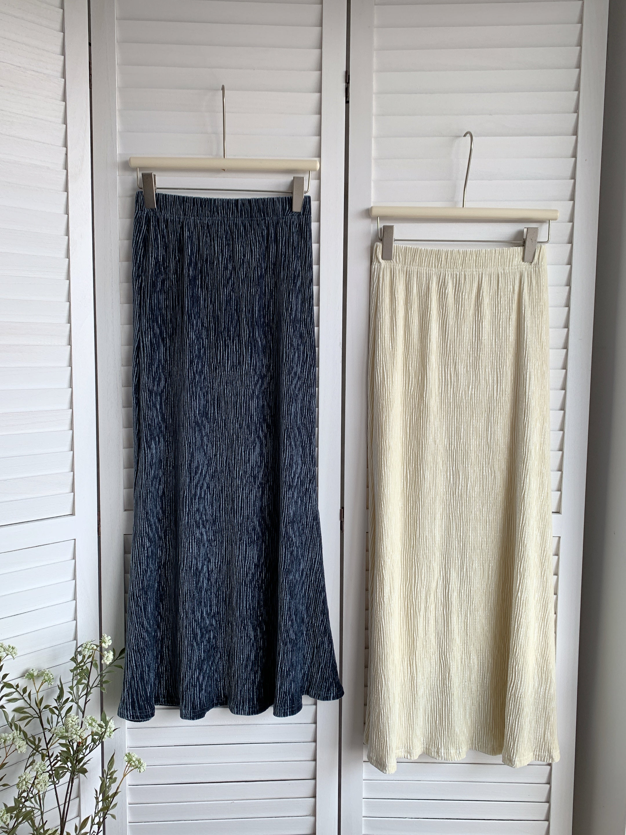 HELLO MILK TEE- 85512 燈芯絨半裙