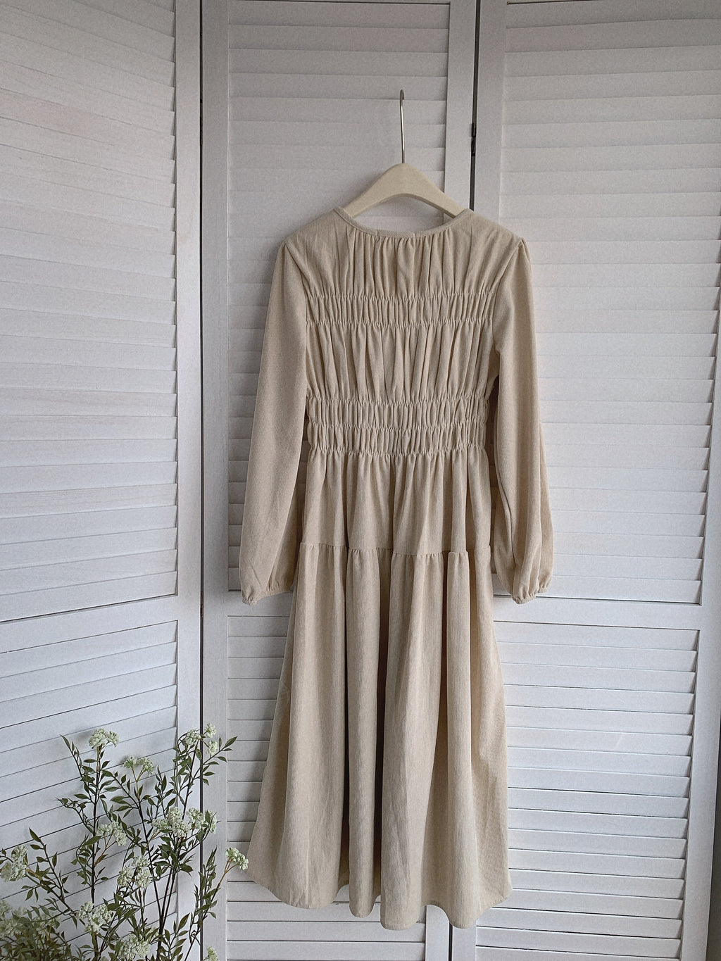 HELLO MILK TEE- 85478 簡約連衣裙