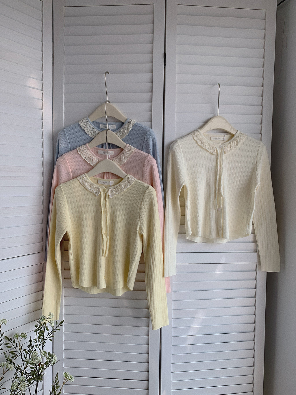 HELLO MILK TEE- 85500 系帶長須衫