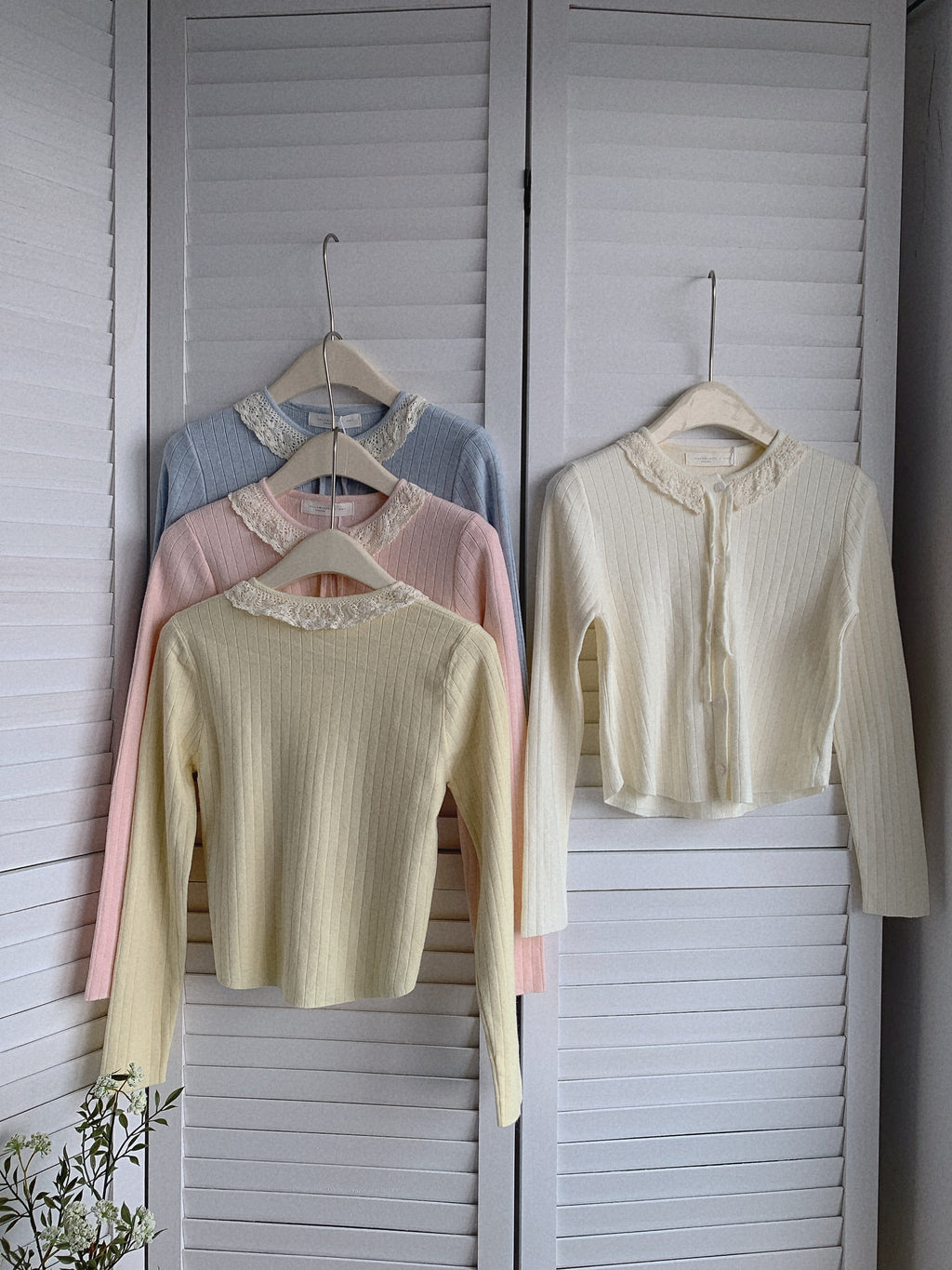 HELLO MILK TEE- 85500 系帶長須衫