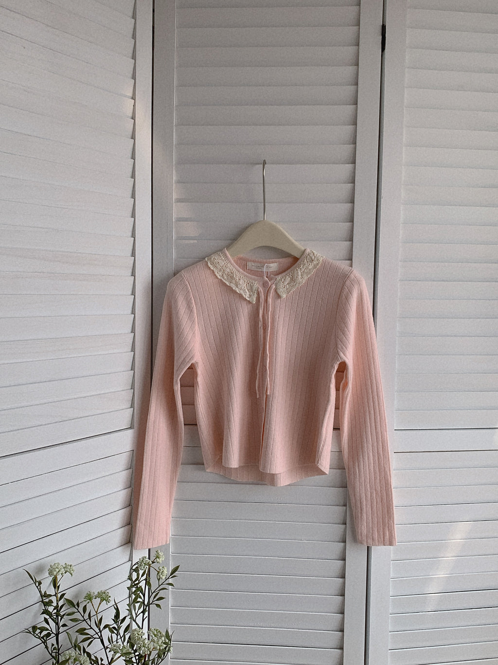 HELLO MILK TEE- 85500 系帶長須衫