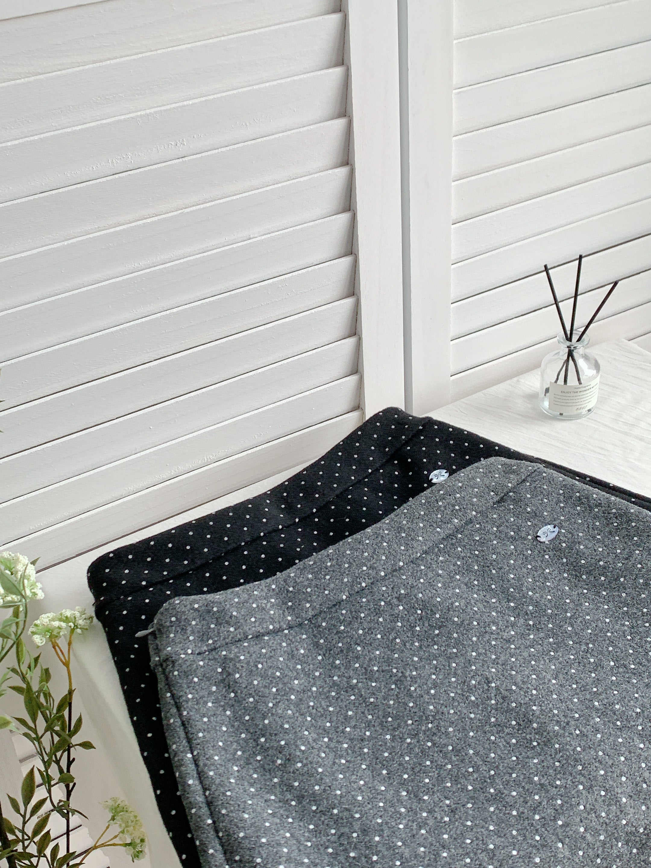 HELLO MILK TEE- 85482 點點短裙