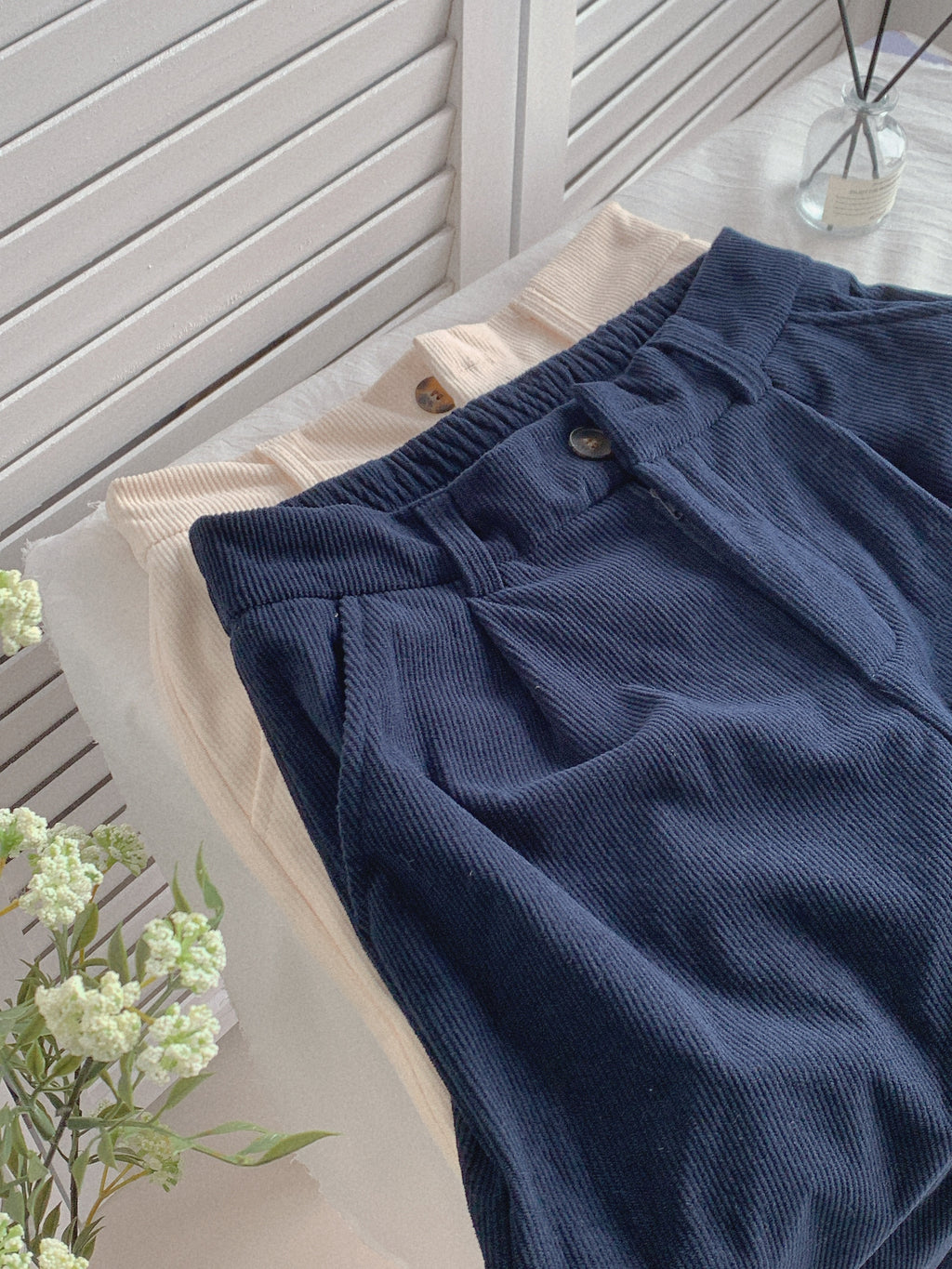 HELLO MILK TEE- 85553 韓系褲子