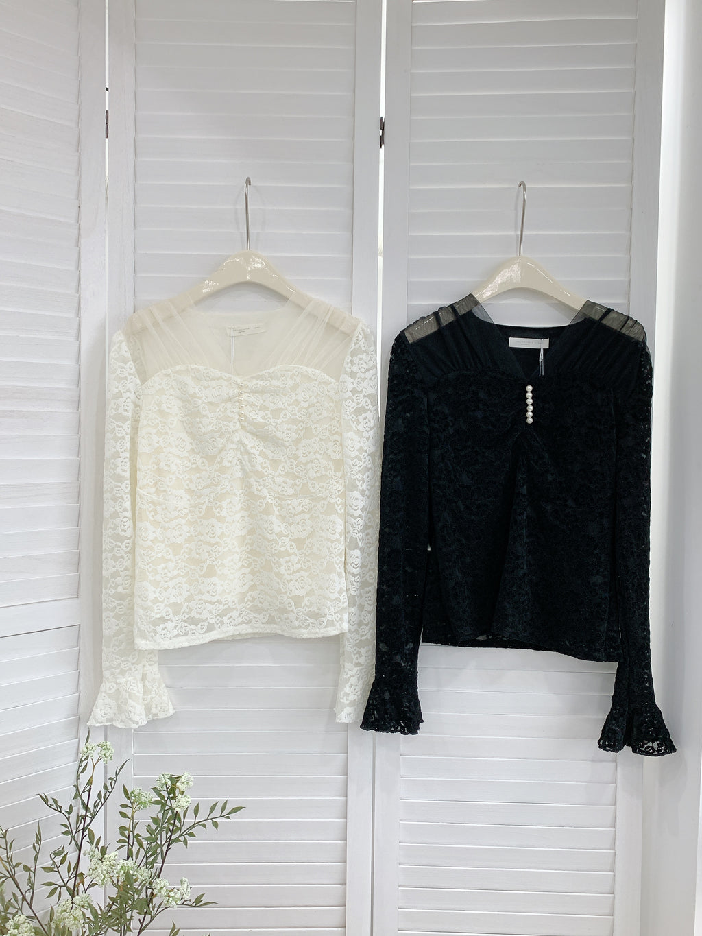 HELLO MILK TEE- 85629 拼接上衣